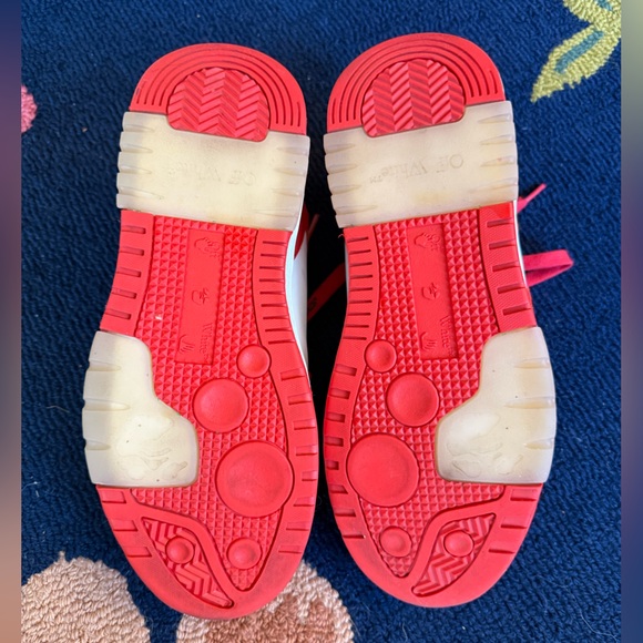 Off-White Out of Office White Red Sneakers - Picture 8 of 11